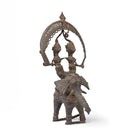 Brass Bastar Elephant & Riders - Ca 1975
