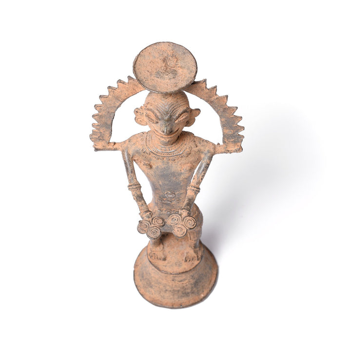 Top down Bastar Goddess Figure From Chhattisgarh | Indigo Antiques