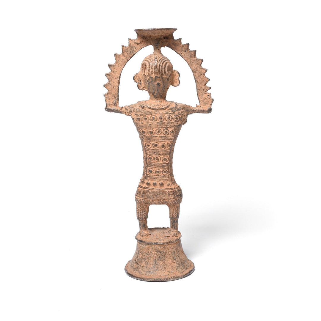 Back Bastar Goddess Figure From Chhattisgarh | Indigo Antiques