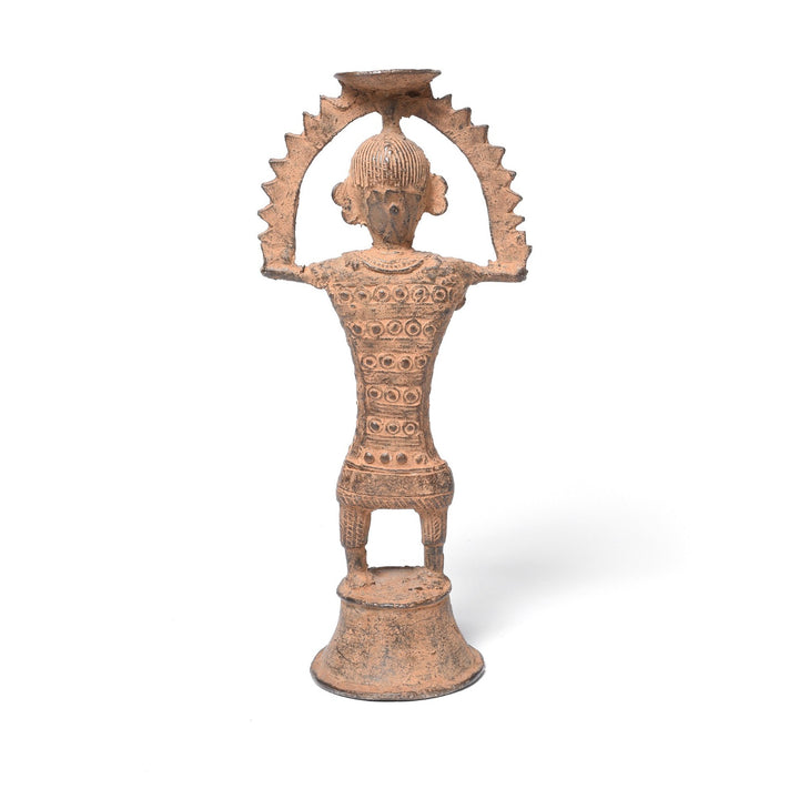Back Bastar Goddess Figure From Chhattisgarh | Indigo Antiques