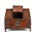 Hut Shaped Dowry Box From Jaisalmer - 19th Century