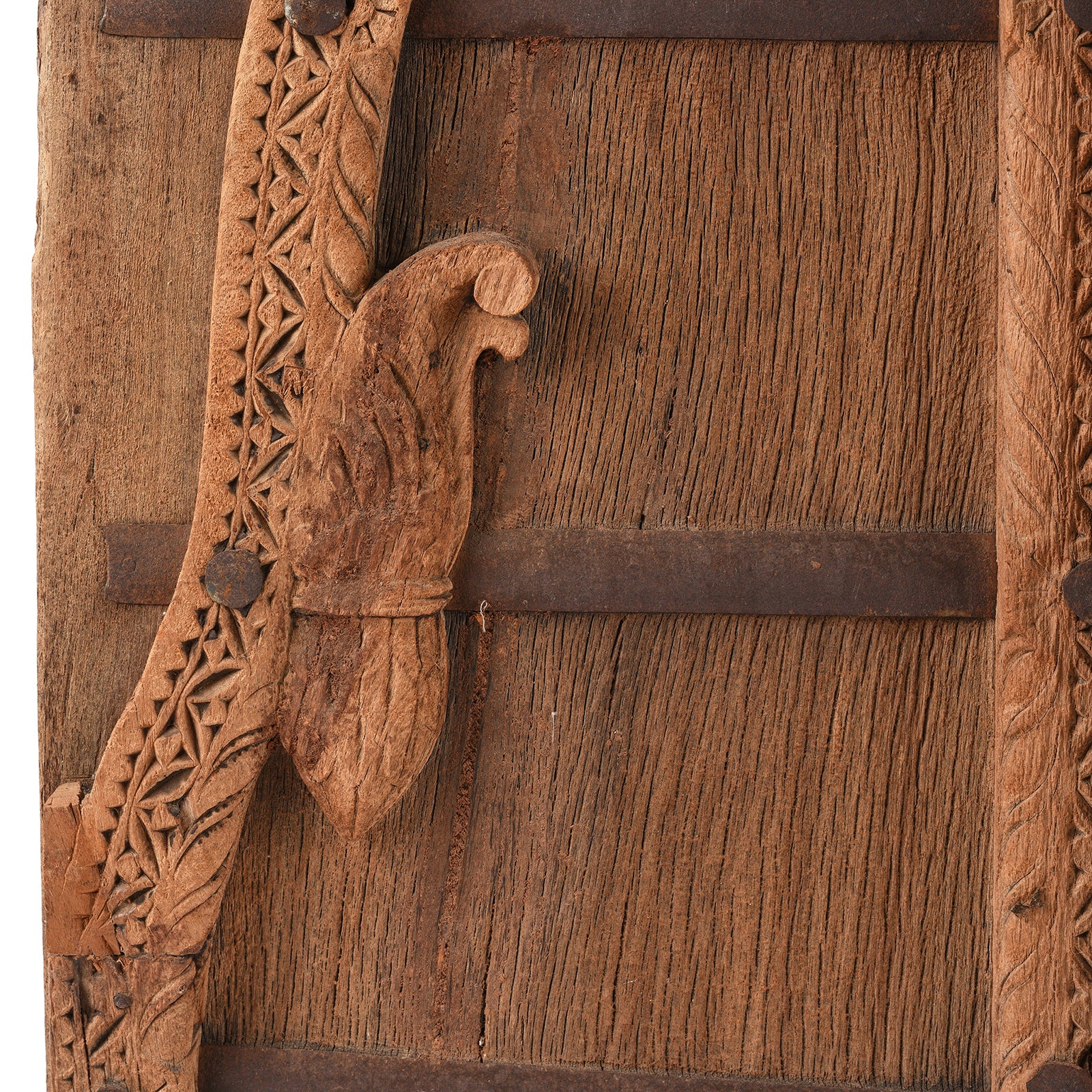 Carving Detail From Antique Indian Window Shutters | Indigo Antiques