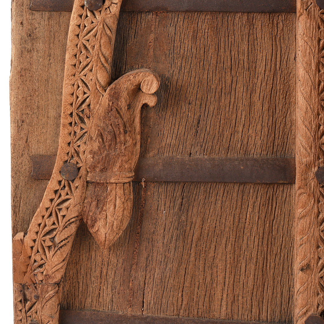 Carving Detail From Antique Indian Window Shutters | Indigo Antiques