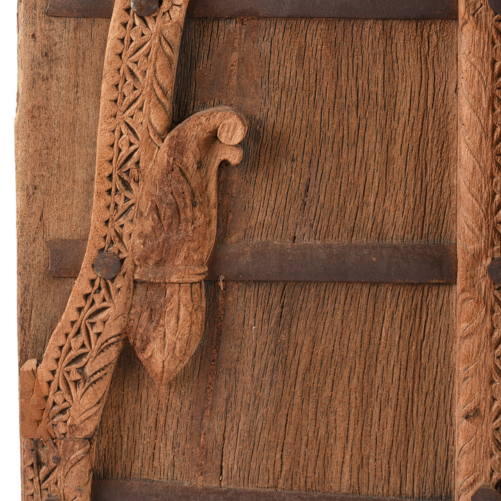 Carving Detail From Antique Indian Window Shutters | Indigo Antiques