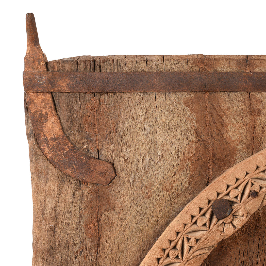 Corner Detail From Antique Indian Window Shutters | Indigo Antiques