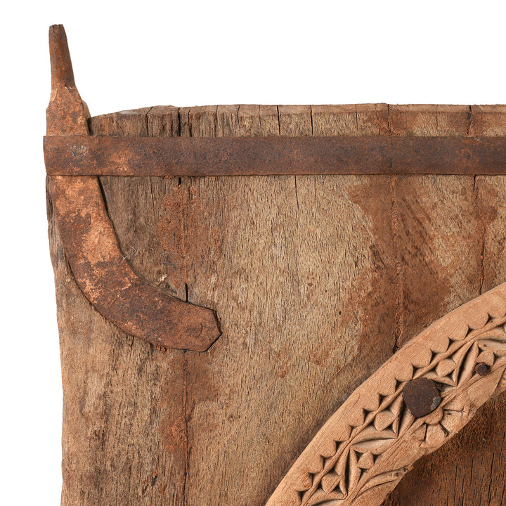 Corner Detail From Antique Indian Window Shutters | Indigo Antiques