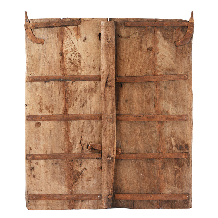 Back Of Antique Indian Window Shutters | Indigo Antiques