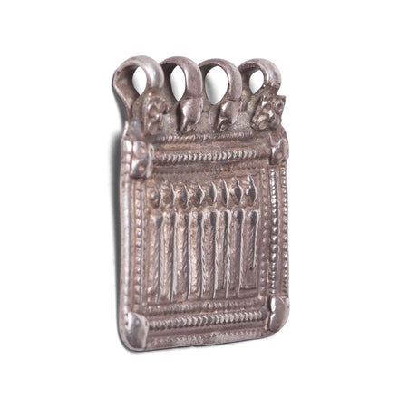 Tribal Silver Saptamatrika Amulet - 19th Century