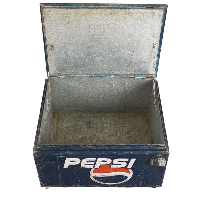 Interior Of Vintage Pepsi Cool Box | INDIGO ANTIQUES