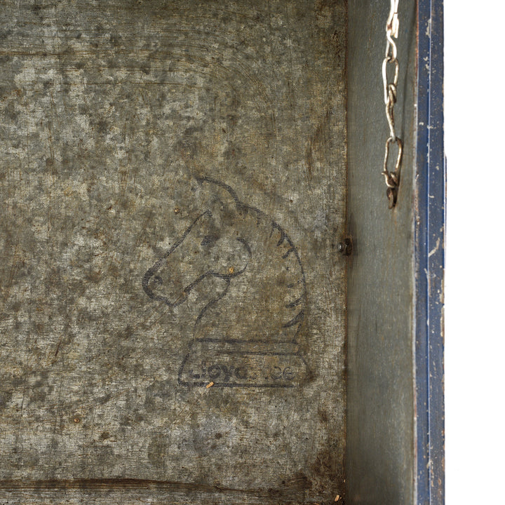 Horse Detail From Vintage Pepsi Cool Box | INDIGO ANTIQUES