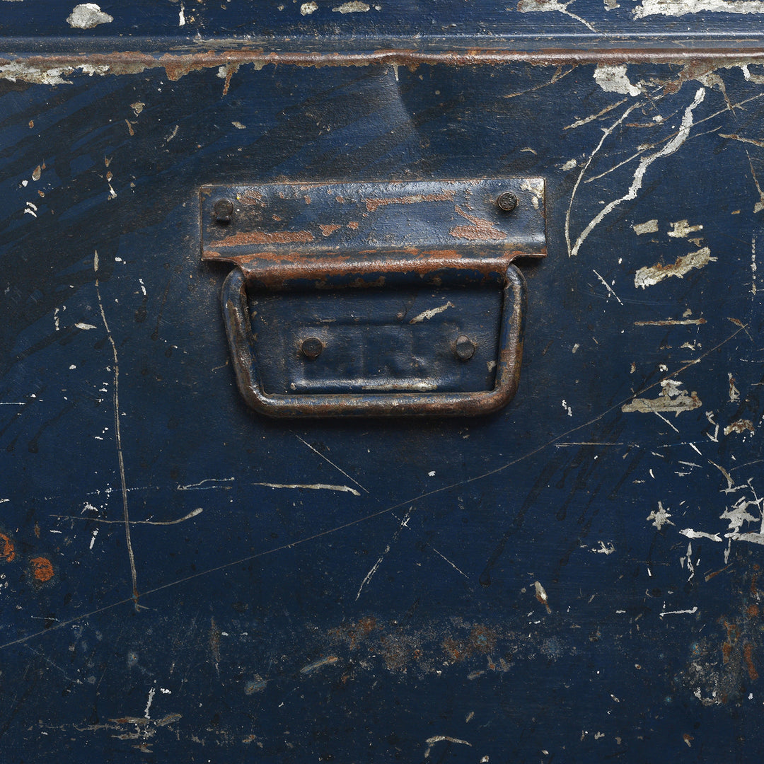 Handle Detail From Vintage Pepsi Cool Box | INDIGO ANTIQUES