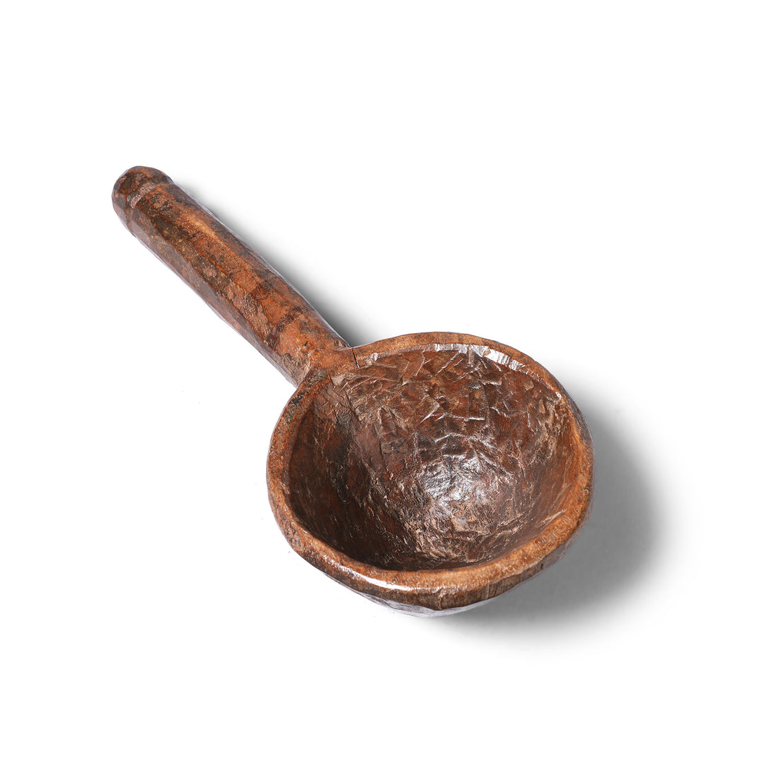 Antique Wooden Spoon From Banswara | Indigo Antiques
