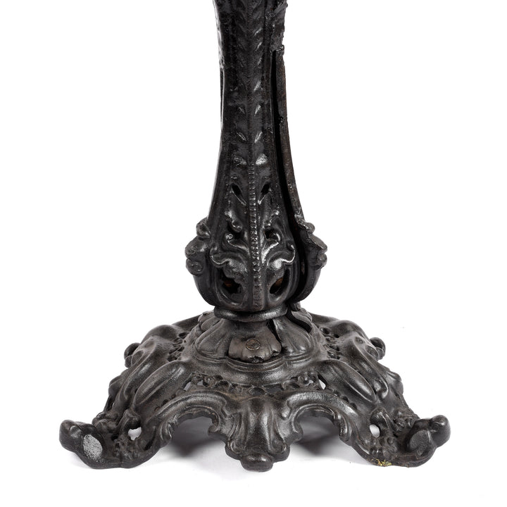 Base Detail From Cast Iron Victorian Style Bistro Garden Table | Indigo Antiques