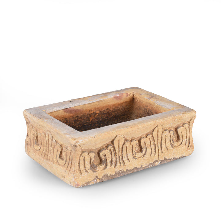 Option 4Antique Carved Stone Bird Bath From Rajasthan | Indigo Antiques