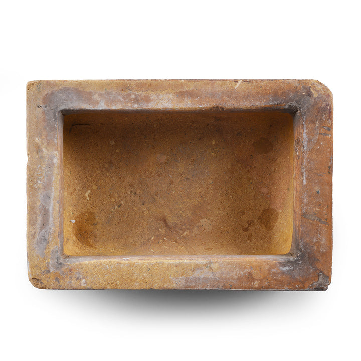 Option 1 Antique Carved Stone Bird Bath From Rajasthan | Indigo Antiques