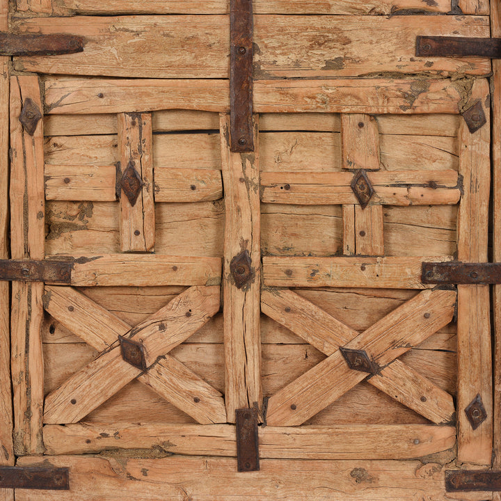 Detail From Stick Door Panel From Jaisalmer | Indigo Antiques