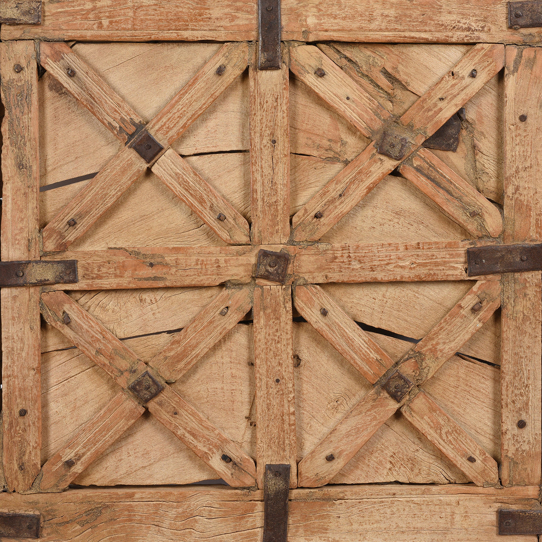 Detail From  Antique Stick Door Panel From Jaisalmer | Indigo Antiques