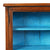Antique Wide Teak Glazed Wall Cabinet  | Indigo Antiques