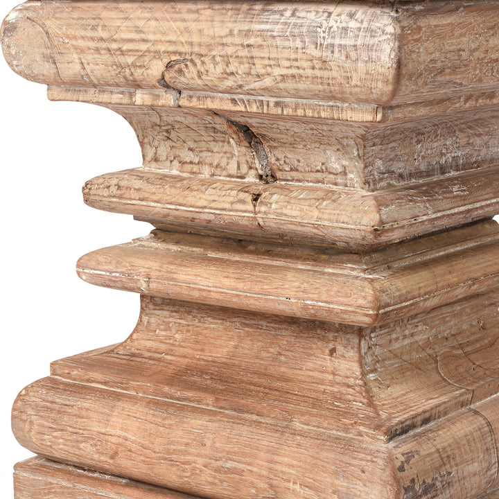 Side Table Made From Reclaimed Teak | Indigo Antiques