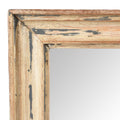 Small Rustic Indian Reclaimed Wood Teak Mirror