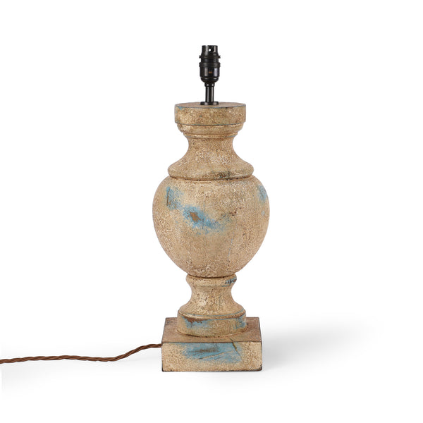 Turned Mughal Style Table Lamp