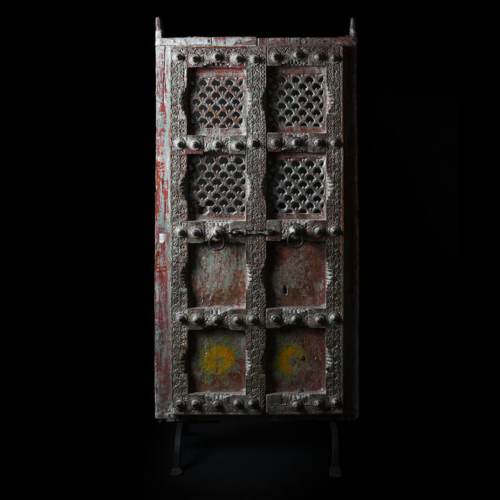 Antique Indian Painted Doors | Indigo Antiques