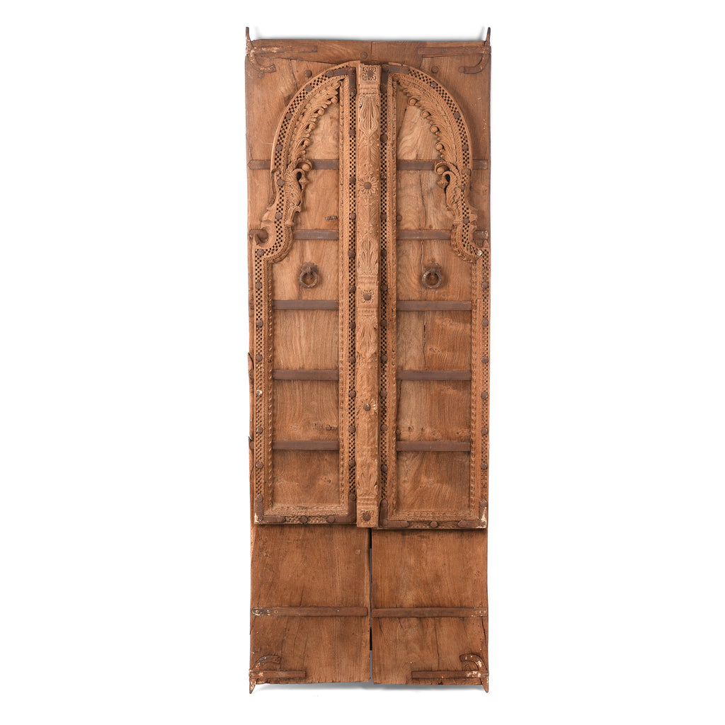 Bleached Doors From Bikaner - Early 19th Century