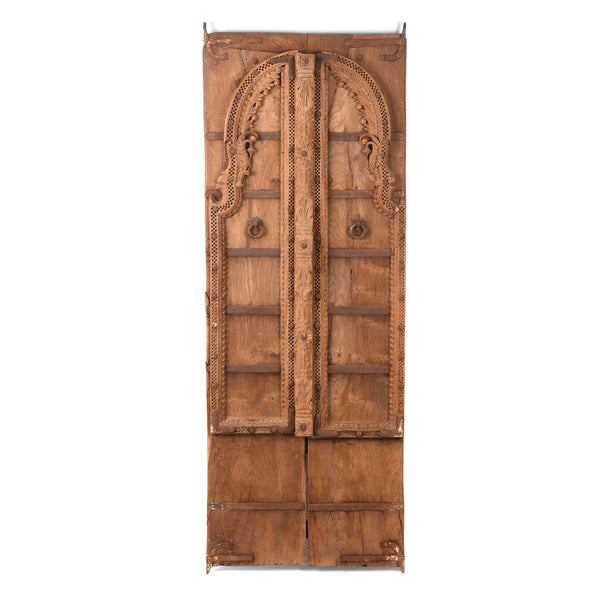 Bleached Doors From Bikaner - Early 19th Century