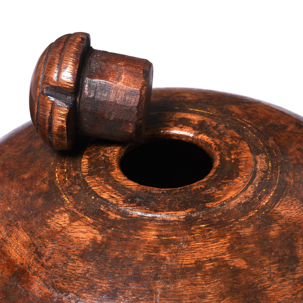 Lid Off Detail From Antique Tobacco Box From Rajasthan - 19th Century | Indigo Antiques
