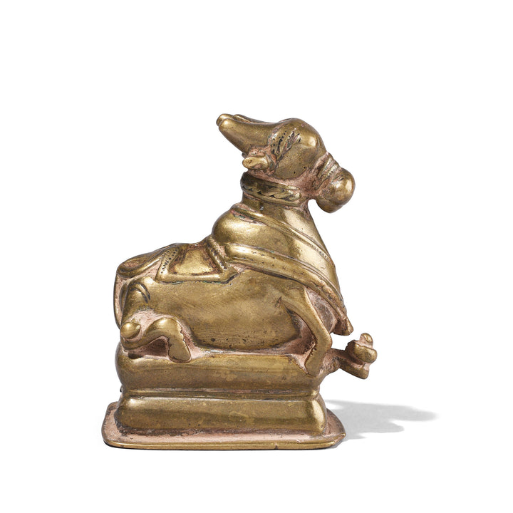Antique Brass Nandi Bull From The Deccan | Indigo Antiques