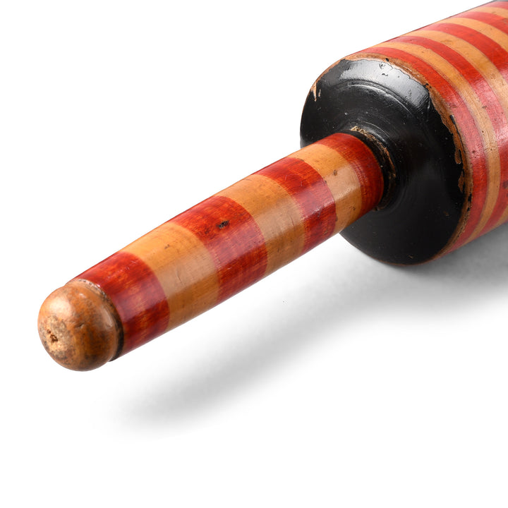 Old Lacquer Rolling Pin from Kutch  | INDIGO ANTIQUES