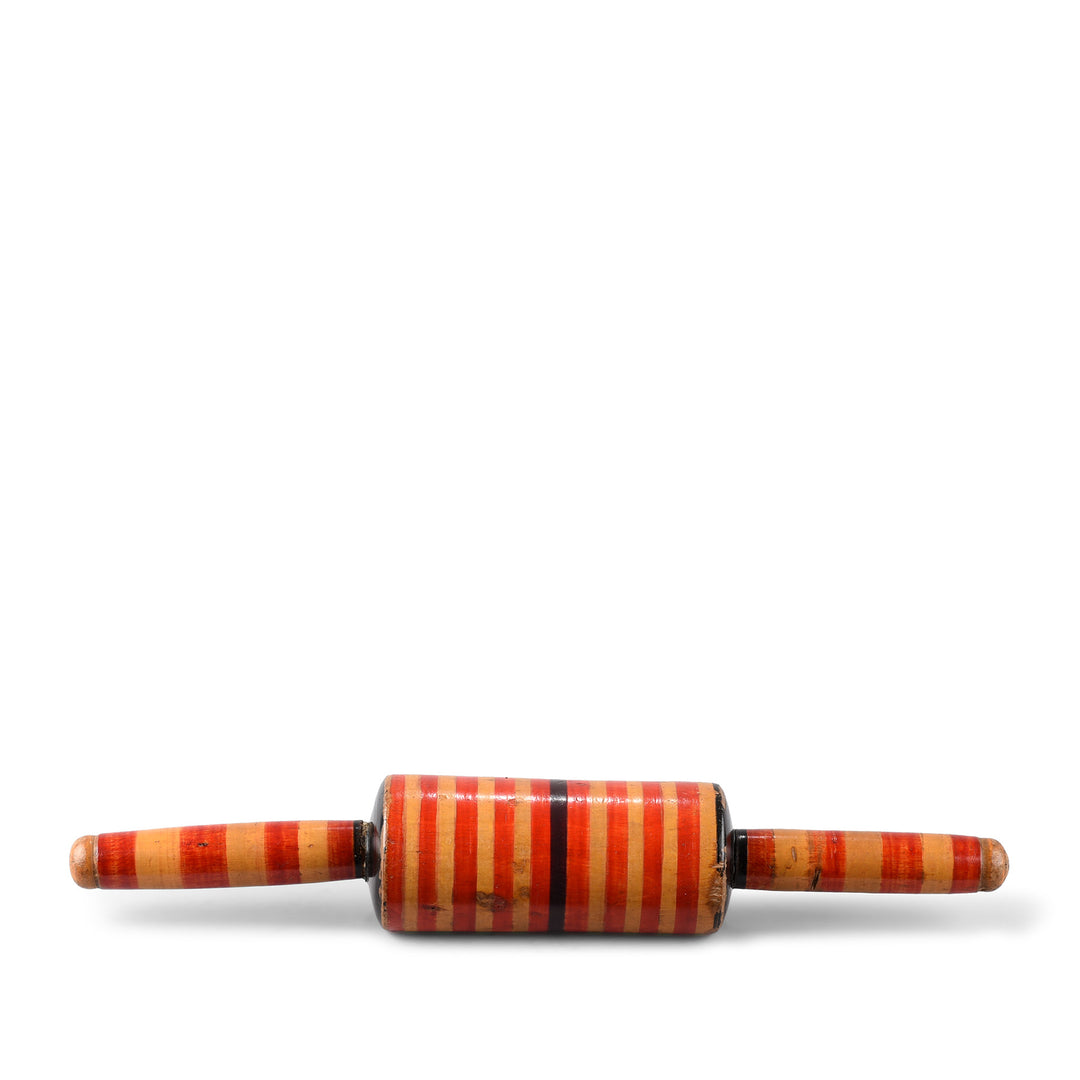 Old Lacquer Rolling Pin from Kutch  | INDIGO ANTIQUES