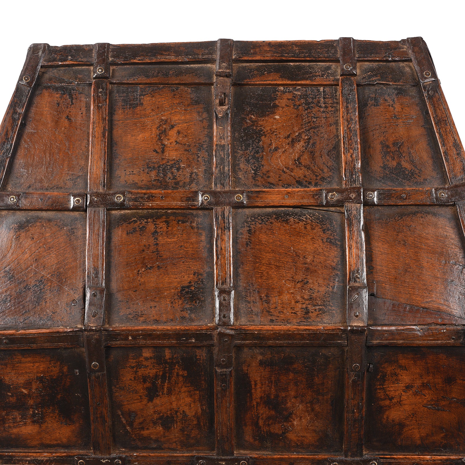 Detail From Antique Roheda Hut Stick Box From Jaisalmer - Rajasthan | Indigo Antiques