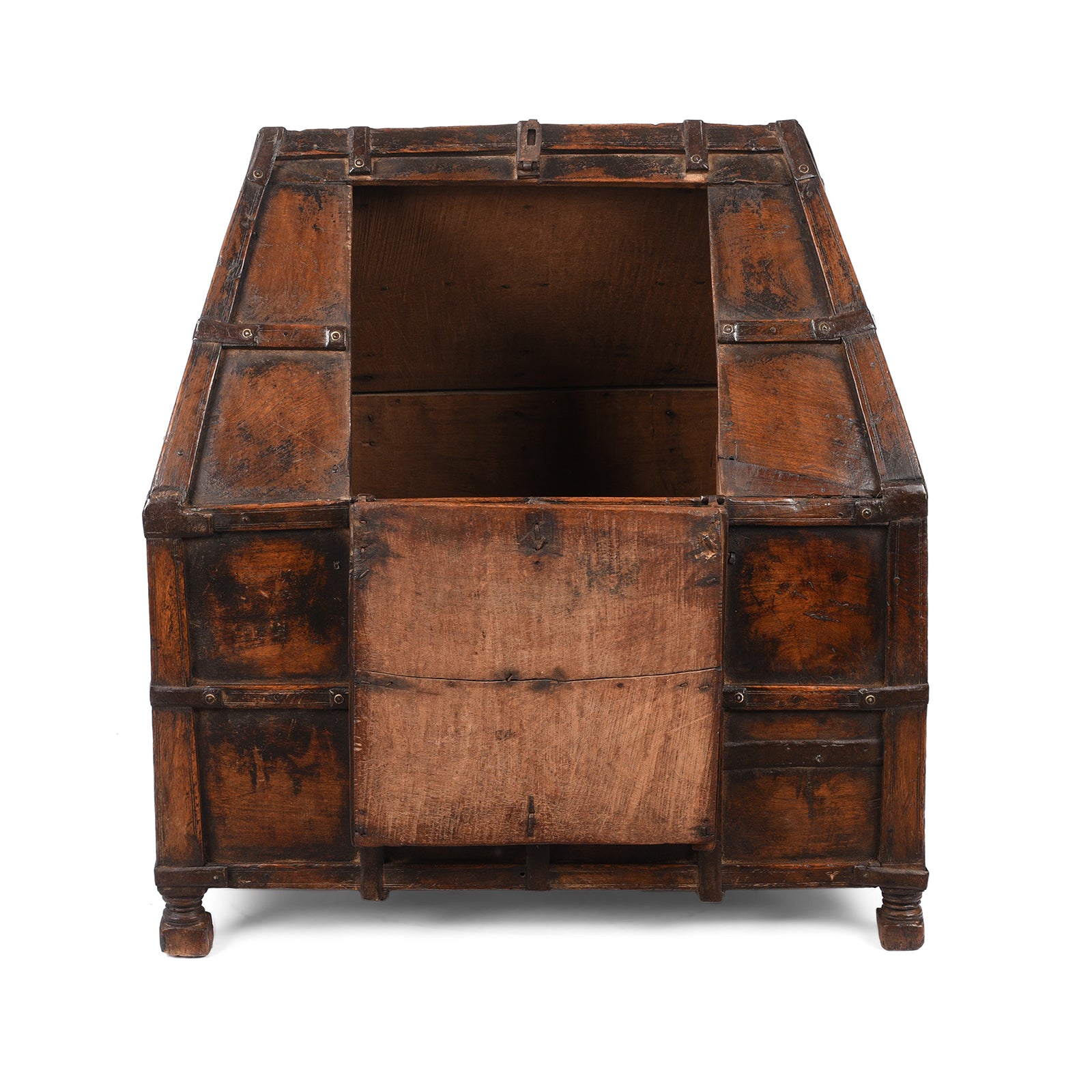 Antique Roheda Hut Stick Box From Jaisalmer - Rajasthan | Indigo Antiques