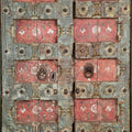 Painted Temple Door & Frame From Kutch - 19th Century