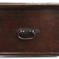 Iron Bound Teak Chest From Gujarat - Early 19th Century