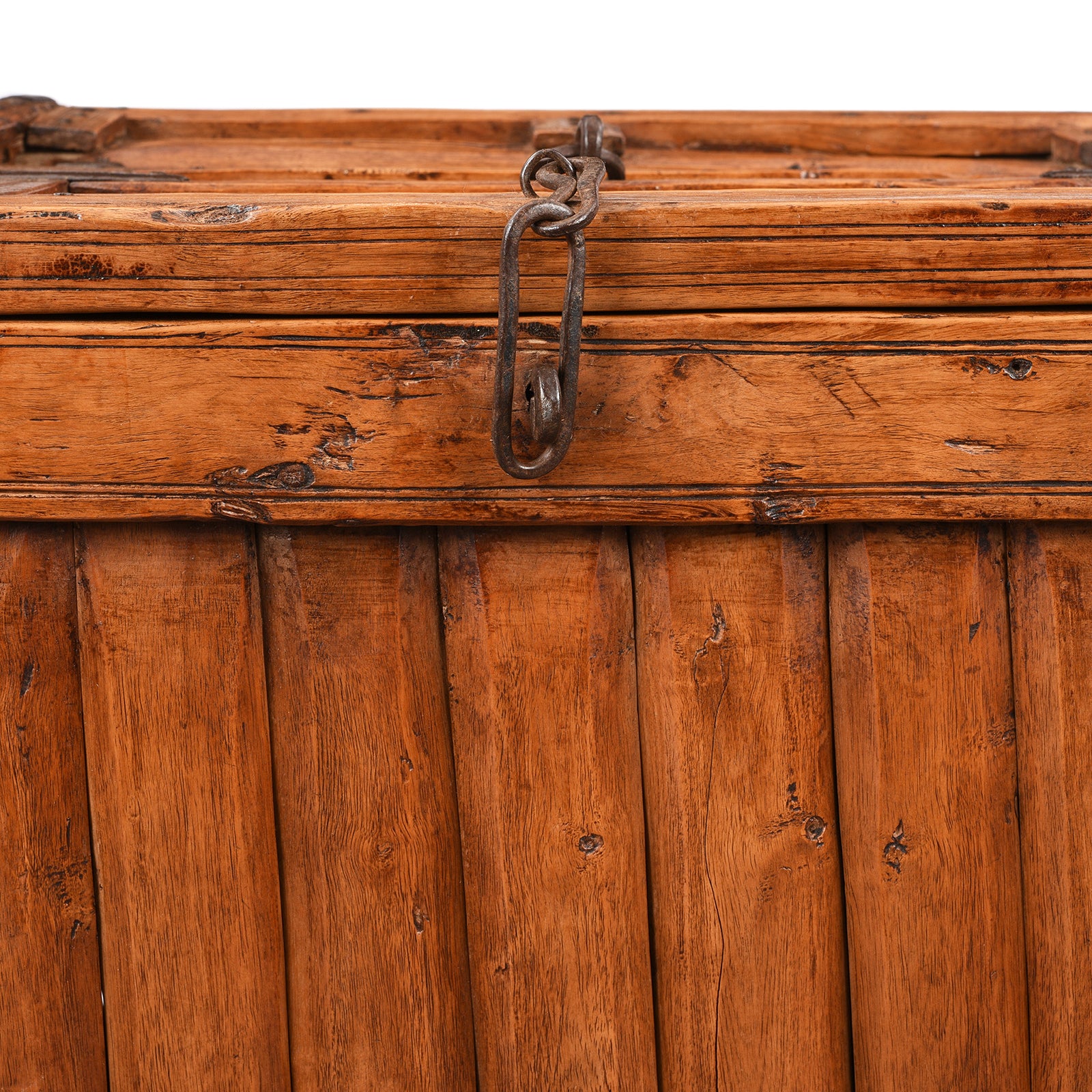 Latch Detaiul From Indian Stick Box Storage Chest From Jaisalmer | Indigo Antiques