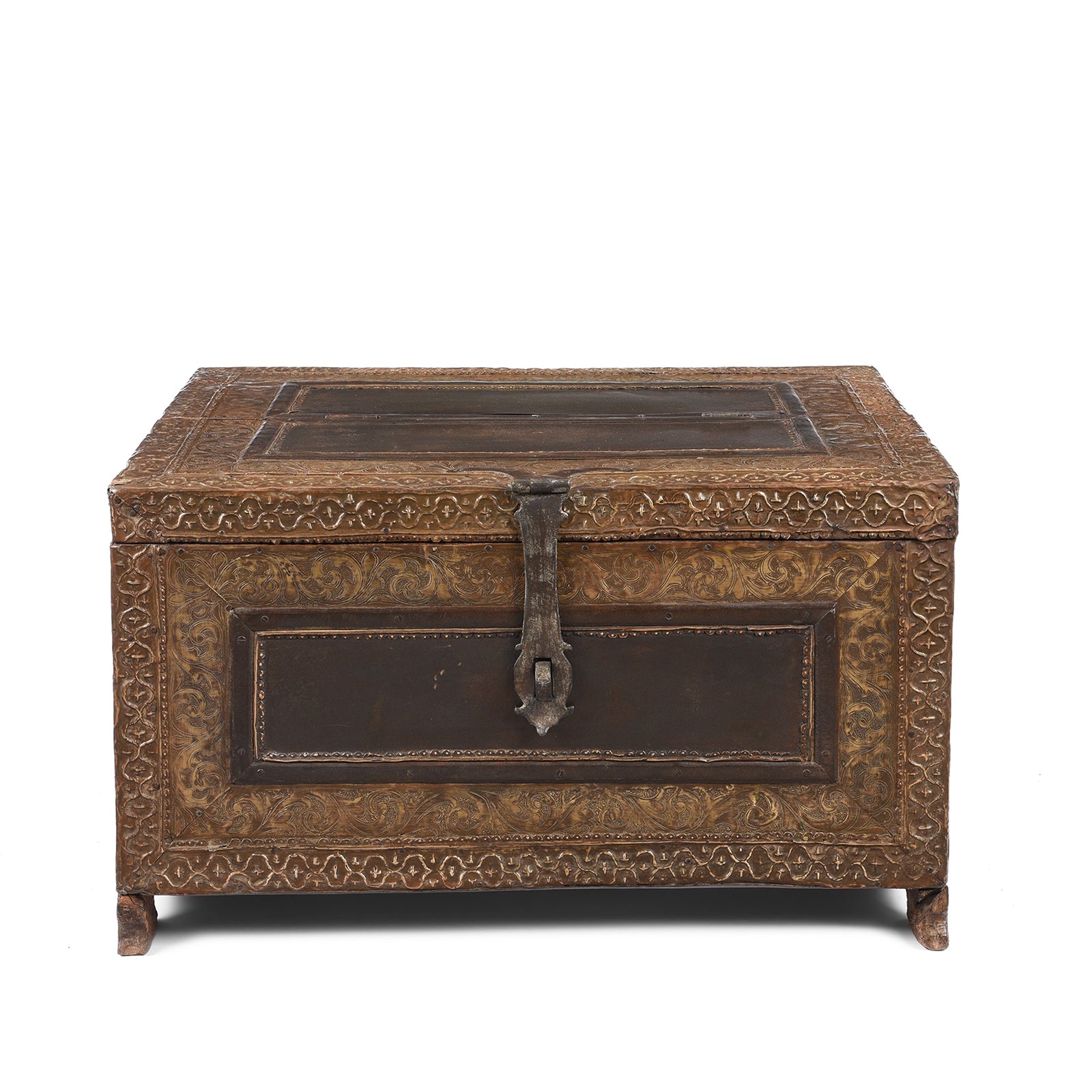 Antique Indian Shekhawati Trousseau Box | Indigo Antiques