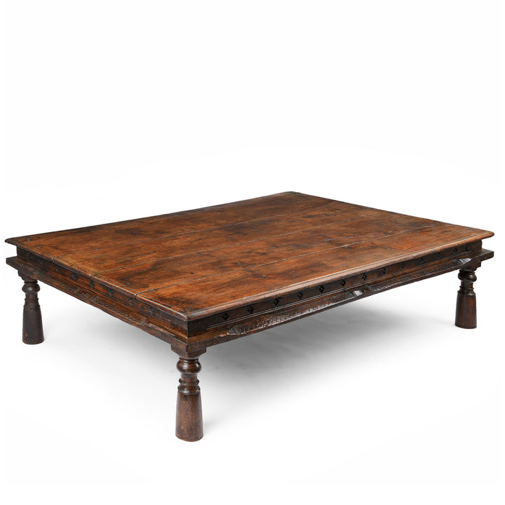 Antique Indian Takhat Coffee Table From Hyderabad | Indigo Antiques