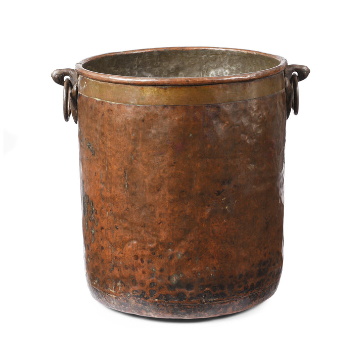 Antique Copper Water Pot From Kerala | Indigo Antiques