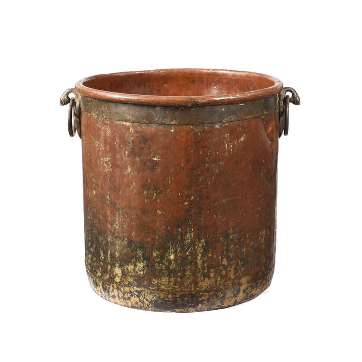 Antique Indian Copper Water Pot From Kerala | Indigo Antiques