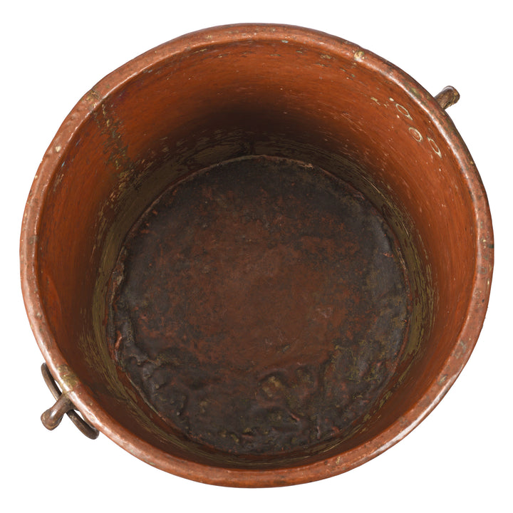 Interior Of Antique Indian Copper Water Pot From Kerala | Indigo Antiques