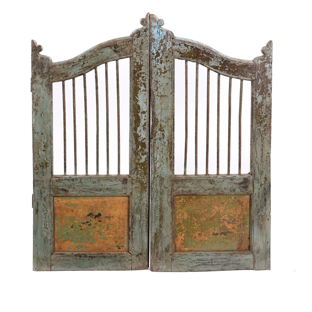 Back Of Teak Dog Gate From Gujarat - 19th Century | Indigo Antiques