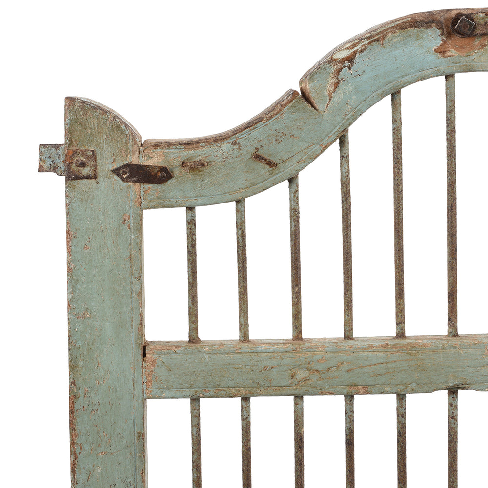 Corner Detail From Teak Dog Gate From Gujarat - 19th Century | Indigo Antiques
