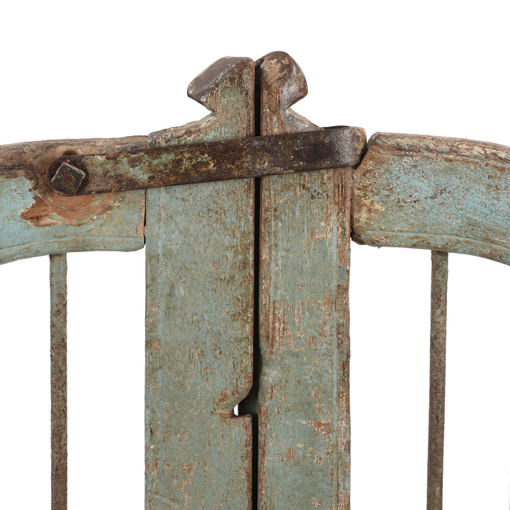 Latch Detail From Teak Dog Gate From Gujarat - 19th Century | Indigo Antiques