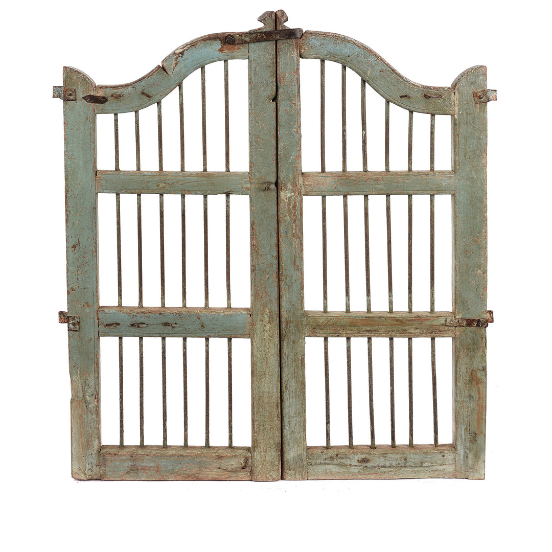Back of Teak Dog Gate From Gujarat - 19th Century | Indigo Antiques