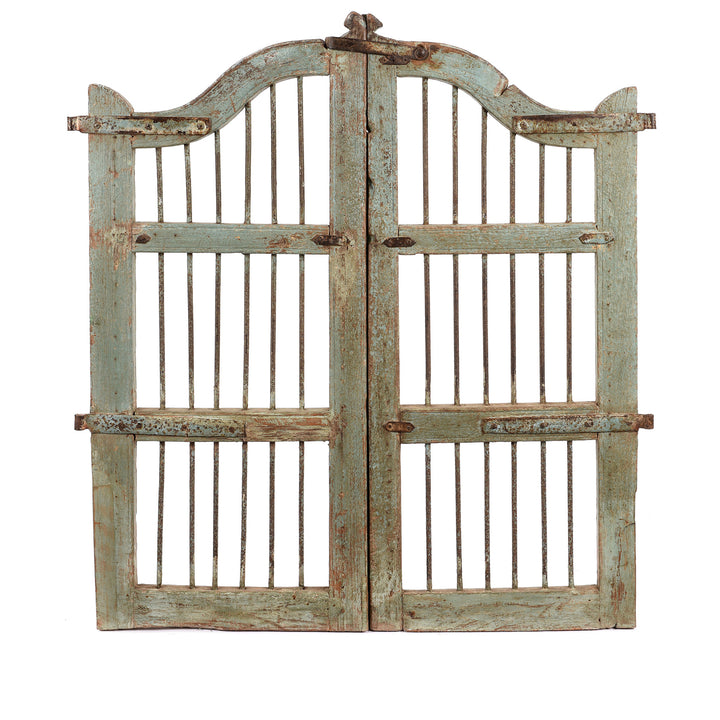 Teak Dog Gate From Gujarat - 19th Century | Indigo Antiques