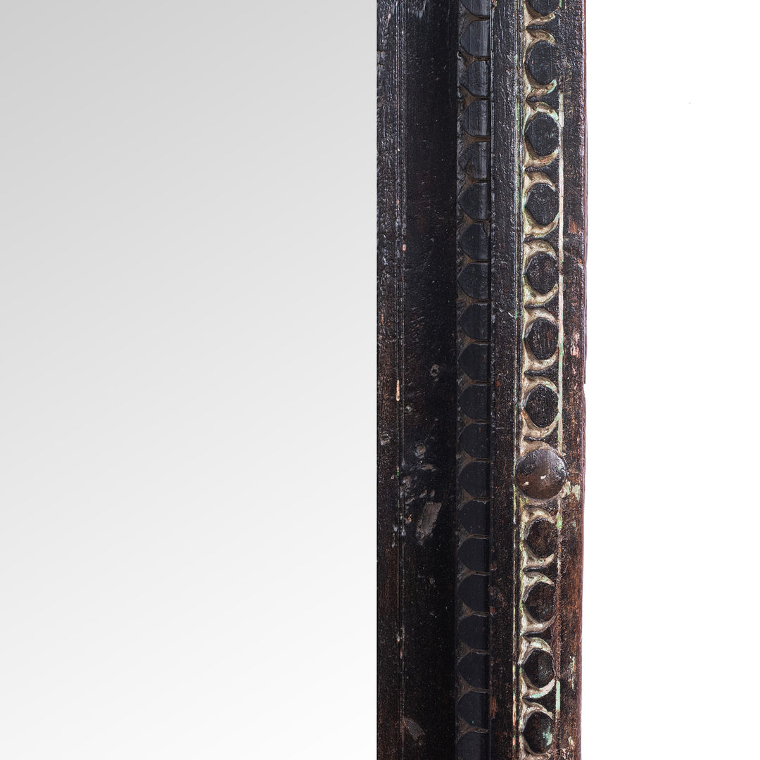 Detail From Old Teak Mirror From Rajasthan | Indigo Antiques