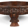 Indian Chakki Coffee Table From Rajasthan - 19th Century