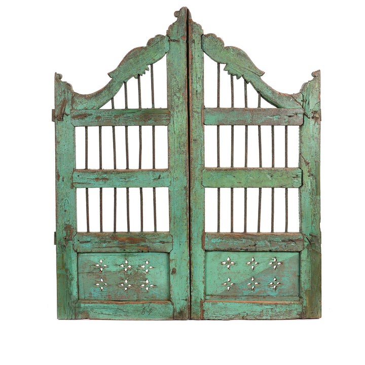 Back Of Teak Dog Gate From Gujarat - 19th Century | Indigo Antiques